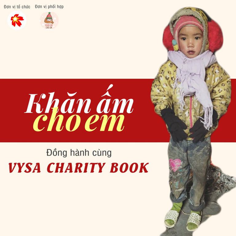 Read more about the article Đồng hành cùng VYSA CHARITY BOOK: Tổ chức “KHĂN ẤM CHO EM”