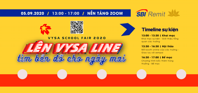 Read more about the article TỔNG KẾT SỰ KIỆN VYSA SCHOOL FAIR ONLINE 2020