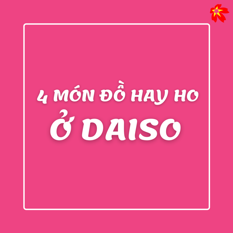 Read more about the article 4 món đồ hay ho ở Daiso