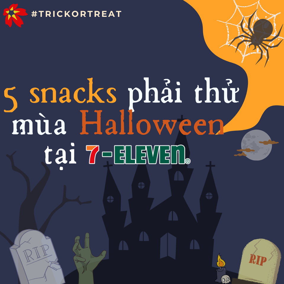 Read more about the article 5 snacks phải thử mùa Halloween tại 7-Eleven