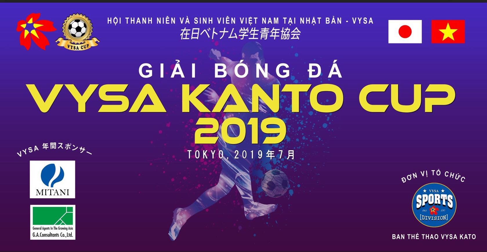 Read more about the article Giải Bóng Đá VYSA KANTO CUP 2019