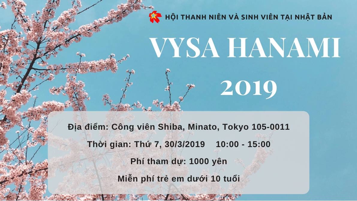Read more about the article VYSA Hanami 2019 – Sự kiện khởi niên VYSA Kanto